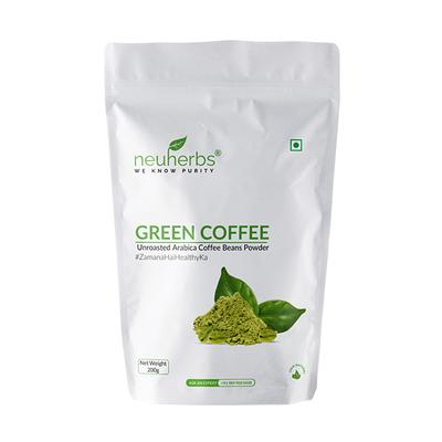 Neuherbs Green Coffee Bean Powder 200 gm - Herbal/Green Teas