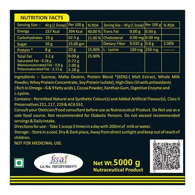 FB Nutrition Bulk Gain Weight Management Powder - Chocolate Flavour 5 kg - Weight Gain