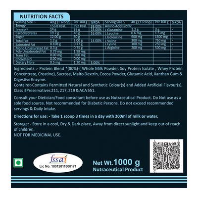 FB Nutrition Lean Pro Weight Management Powder - Chocolate Flavour 1 kg - Weight Loss