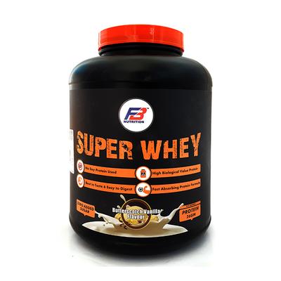 FB Nutrition Super Whey Powder - Butterscotch Vanilla Flavour 2 kg - Whey Proteins