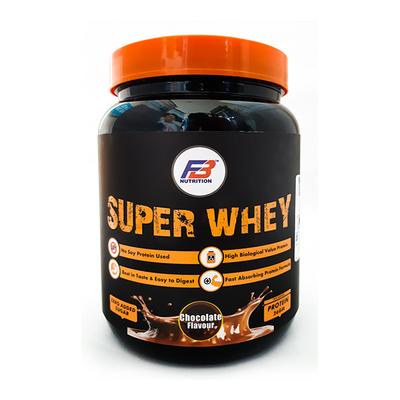 FB Nutrition Super Whey Powder - Chocolate Flavour 1 kg - Whey Proteins