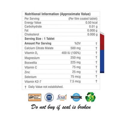 FB Nutrition Calcium Tablet 100's - Calcium And Minerals