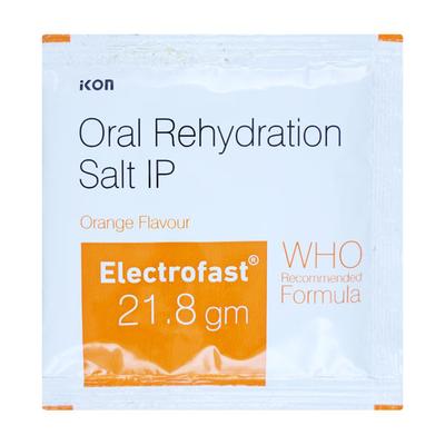 ELECTROFAST ORANGE FLAVOUR Sachet 21.8gm - Supplements-Sup