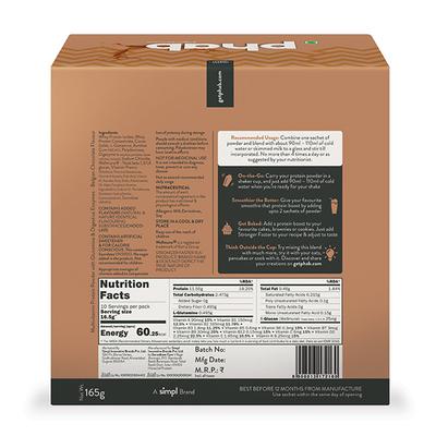 Phab Whey Protein Powder Sachet - Belgian Chocolate Flavour (Pack of 16.5 gm x 10) - Whey Proteins