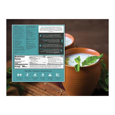 Phab Whey Protein Powder Sachet - Mint Coriander Chaas Flavour - Whey Proteins