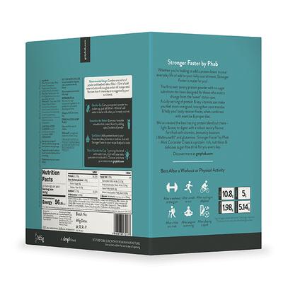 Phab Whey Protein Powder Sachet - Mint Coriander Chaas Flavour - Whey Proteins