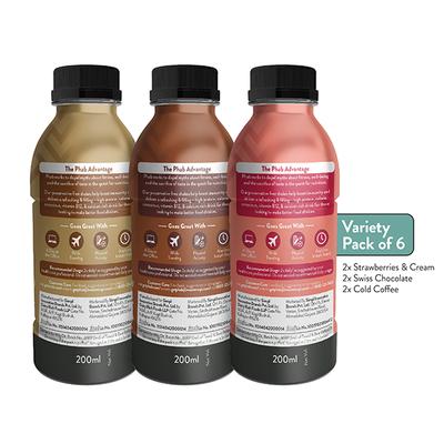 Phab Protein Milkshake - Assorted Flavour 200 ml - Workout Essentials