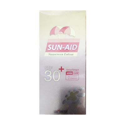 SUN AID SPF 30+ SUNCREEN Lotion 100gm - Sunscreen Preparations-Emo