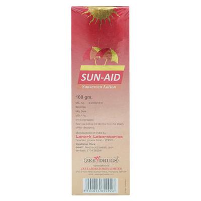 SUN AID SPF 50+ SUNCREEN Lotion 100gm - Sunscreen Preparations-Emo