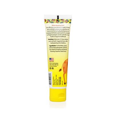 Xlear Kid's Spry Tooth Gel with Xylitol - Strawberry Banana Flavour 60 ml - Toothpaste