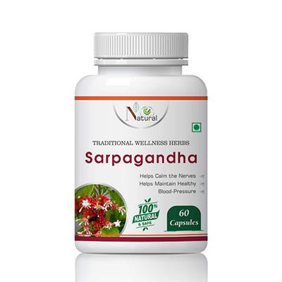Natural Sarpagandha Capsule 60's - Diabetes Care (Ayush)