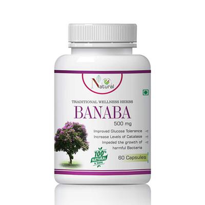 Natural Banaba 500 mg Capsule 60's - Diabetes Care (Ayush)