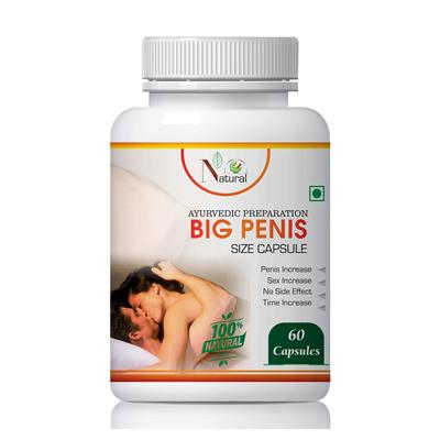 Natural Big Penis Size Capsule 60's - Sexual Healthcare