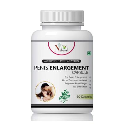Natural Penis Enlargement 500 mg Capsule 60's - Sexual Healthcare
