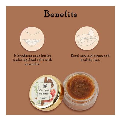 Seer Secrets Lip Scrub - Rambutan, Dates & Liquorice 8 gm - Lip Balms
