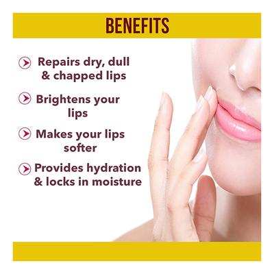 Seer Secrets Lip Saviour - Watermelon, Coconut & Turmeric 8 gm - Lip Balms