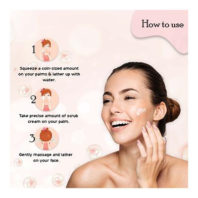 Seer Secrets Micro Facial Exfoliant - Mother of Pearl & Volcanic Ash 40 gm - Face Scrubs