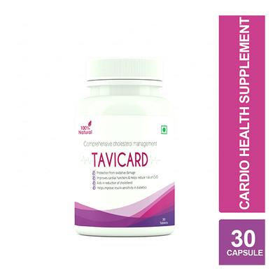 Tavicard Comprehensive Cholesterol Management Tablets 30's - General Health