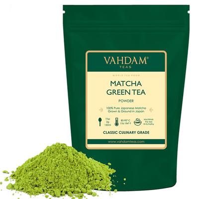 Vahdam Matcha Green Tea Powder 50 gm - Teas