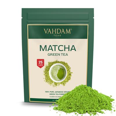 Vahdam Matcha Green Tea Powder 50 gm - Teas