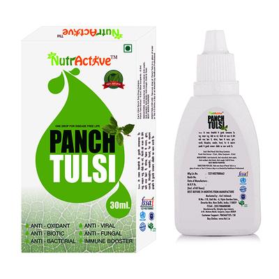 NutrActive Panch Tulsi Drops 30 ml - Pure Herbs