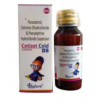 CETIZET COLD DS Suspension 60ml - Cough And Cold-Cou