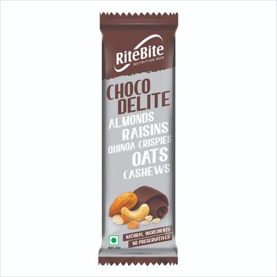 RiteBite Choco Delite Bar (Pack of 6) - Nutritional Bars