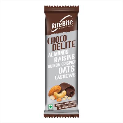 RiteBite Choco Delite Bar (Pack of 12) - Nutritional Bars