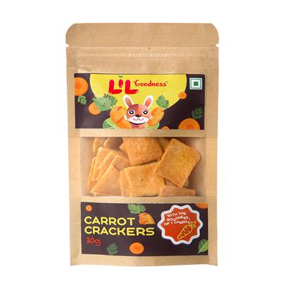 Lil Goodness Snack Crackers - Carrot 30 gm - General Health