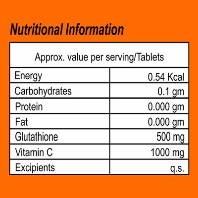 PAX Naturals Vitamin C Effervescent Tablet 20's - Multi-Vitamins