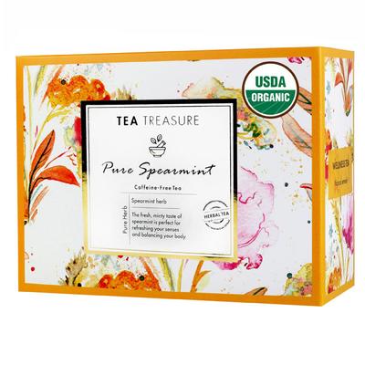 Tea Treasure Caffeine Free Tea Bag - Pure Spearmint 18's - Teas