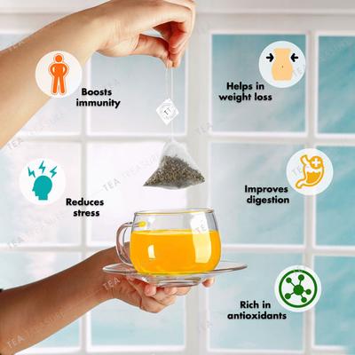 Tea Treasure Caffeine Free Tea Bag - Pure Spearmint 18's - Teas