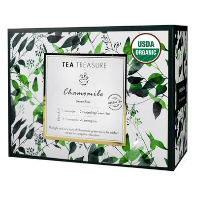 Tea Treasure Green Tea Bag - Chamomile 18's - Teas
