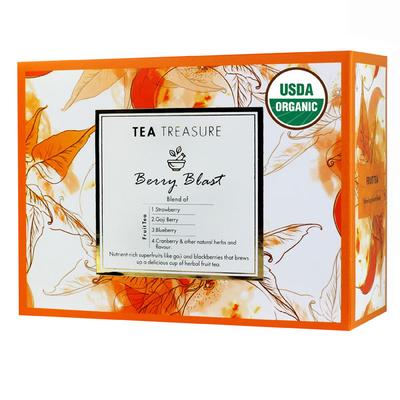 Tea Treasure Fruit Tea Bag - Berry Blast 18's - Teas