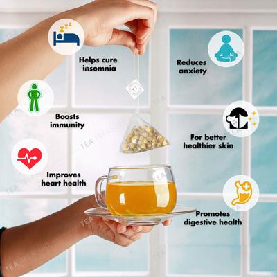 Tea Treasure Caffeine Free Pure Herb Tea Bag - Chamomile 18's - Teas