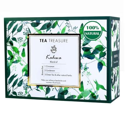 Tea Treasure Green Tea Bag - Kahwa 18's - Teas