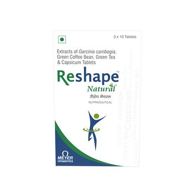 Reshape Natural Tablet 30's - Weight Loss
