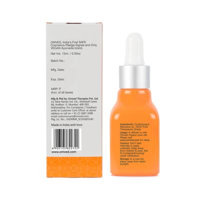 Omved Pure Essential Oil - Lemongrass 15 ml - Essential Oils