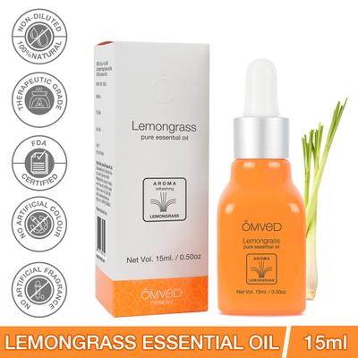 Omved Pure Essential Oil - Lemongrass 15 ml - Essential Oils