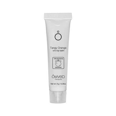 Omved Tangy Orange Vit E Lip Balm - Orange Flavour 8 gm - Lip Balms