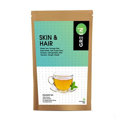 Green+ Skin & Hair Wellness Tea Leaves 50 gm - Teas