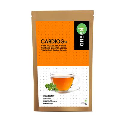 Green+ CardioG+ Wellness Tea Leaves 50 gm - Teas