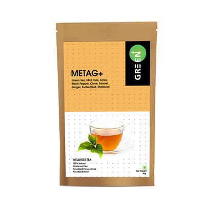 Green+ MetaG+ Wellesss Tea Leaves 50 gm - Teas