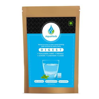 AquaHerb Digest Herbal Pouch 30's - Teas