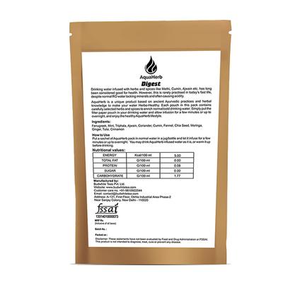 AquaHerb Digest Herbal Pouch 30's - Teas