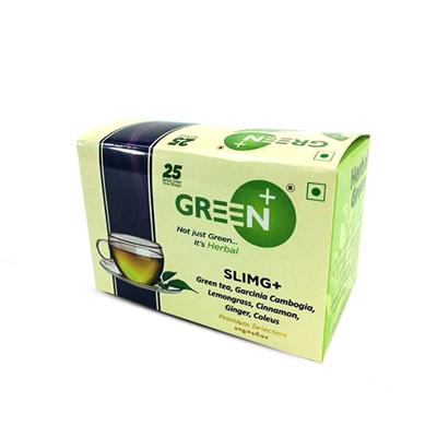 Green+ SlimG+ Herbal Green Tea Bag 25's - Teas