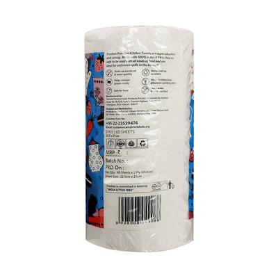 Freshee Super Absorbent Food Safe 2 Ply Premium Kitchen Towels (Pack of 2) - Tissues & Wipes