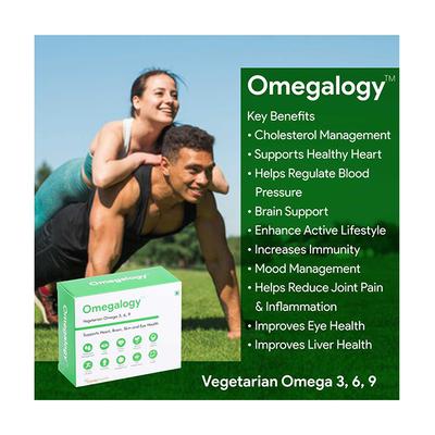 Curae Health Omegalogy Vegetarian Omega 3,6,9 Capsules 60's - General Health