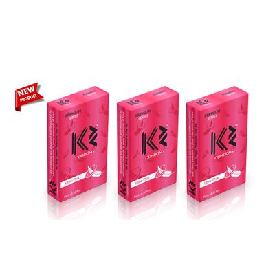 K2 Condoms - Ultra-Thin (Pack of 3 x 10's) - Plain/Flavoured Condoms