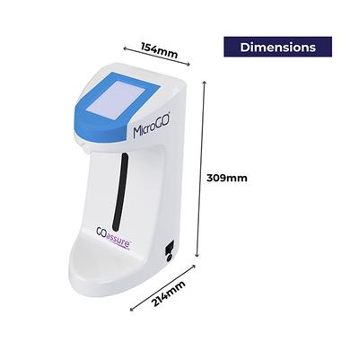 MicroGo GOassure LITE Hand Hygiene Station + Alcohol Based Handrub Refill (Pack of 6 x 500 ml) - Hand Sanitizer